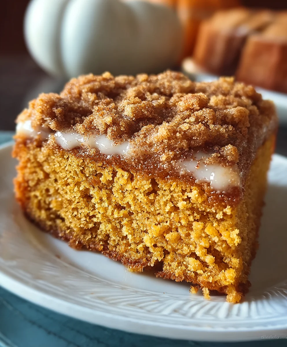 Ultimate Pumpkin Spice Crumb Cake - A Must-Try Fall Dessert!