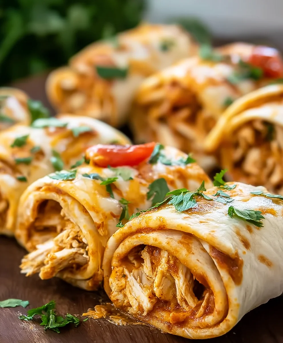 Quick Chicken Enchilada Roll Ups: Family Favorite Meal Idea