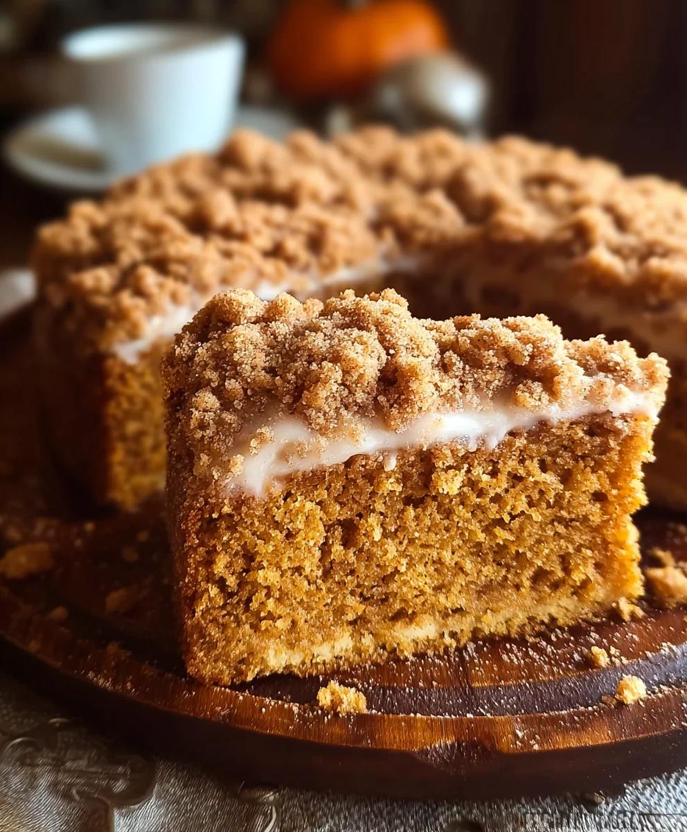 Ultimate Pumpkin Spice Crumb Cake - A Must-Try Fall Dessert!