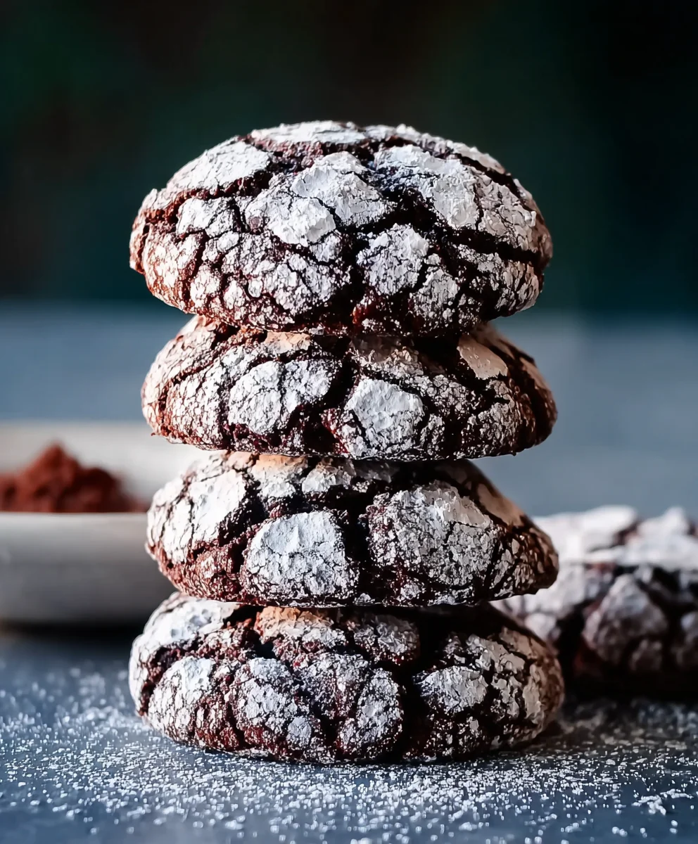 Fudgy Chocolate Crinkle Cookies Recipe: Bake Yours Now!