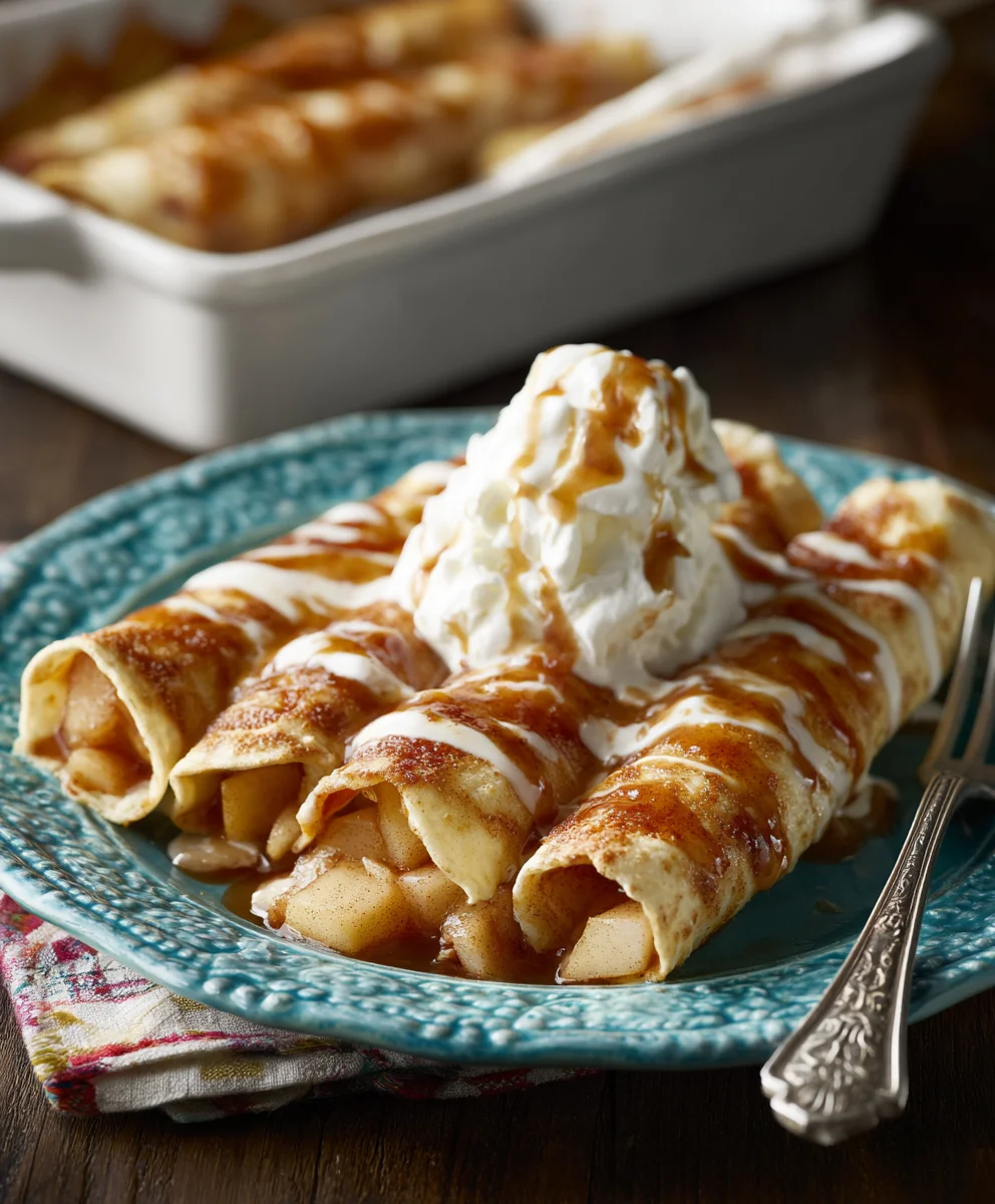 Delicious Apple Pie Enchiladas - Easy Dessert Recipe