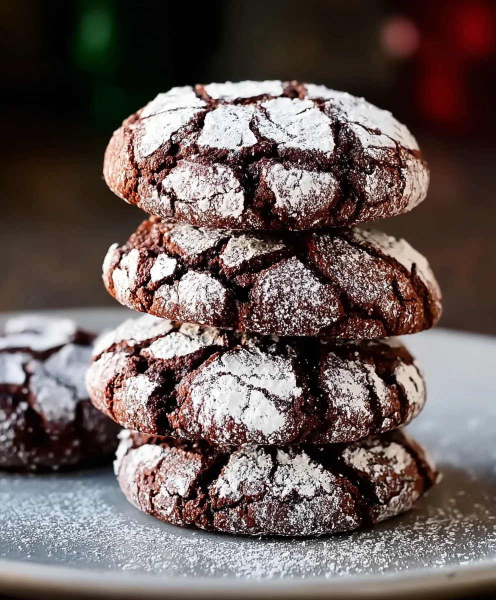 Fudgy Chocolate Crinkle Cookies Recipe: Bake Yours Now!