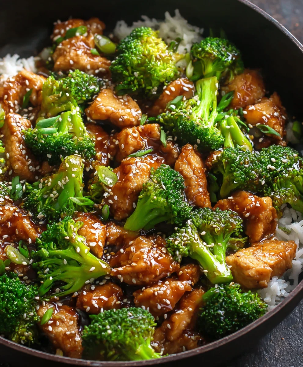 Honey Sesame Chicken Broccoli: Flavorful One-Pan Meal