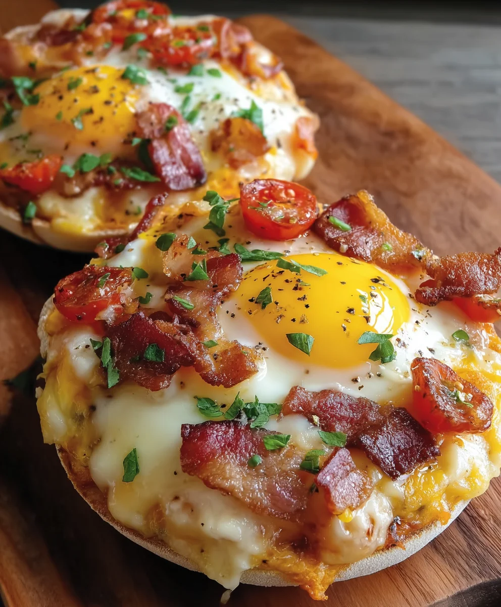 Easy English Muffin Breakfast Pizza: Quick & Delicious!