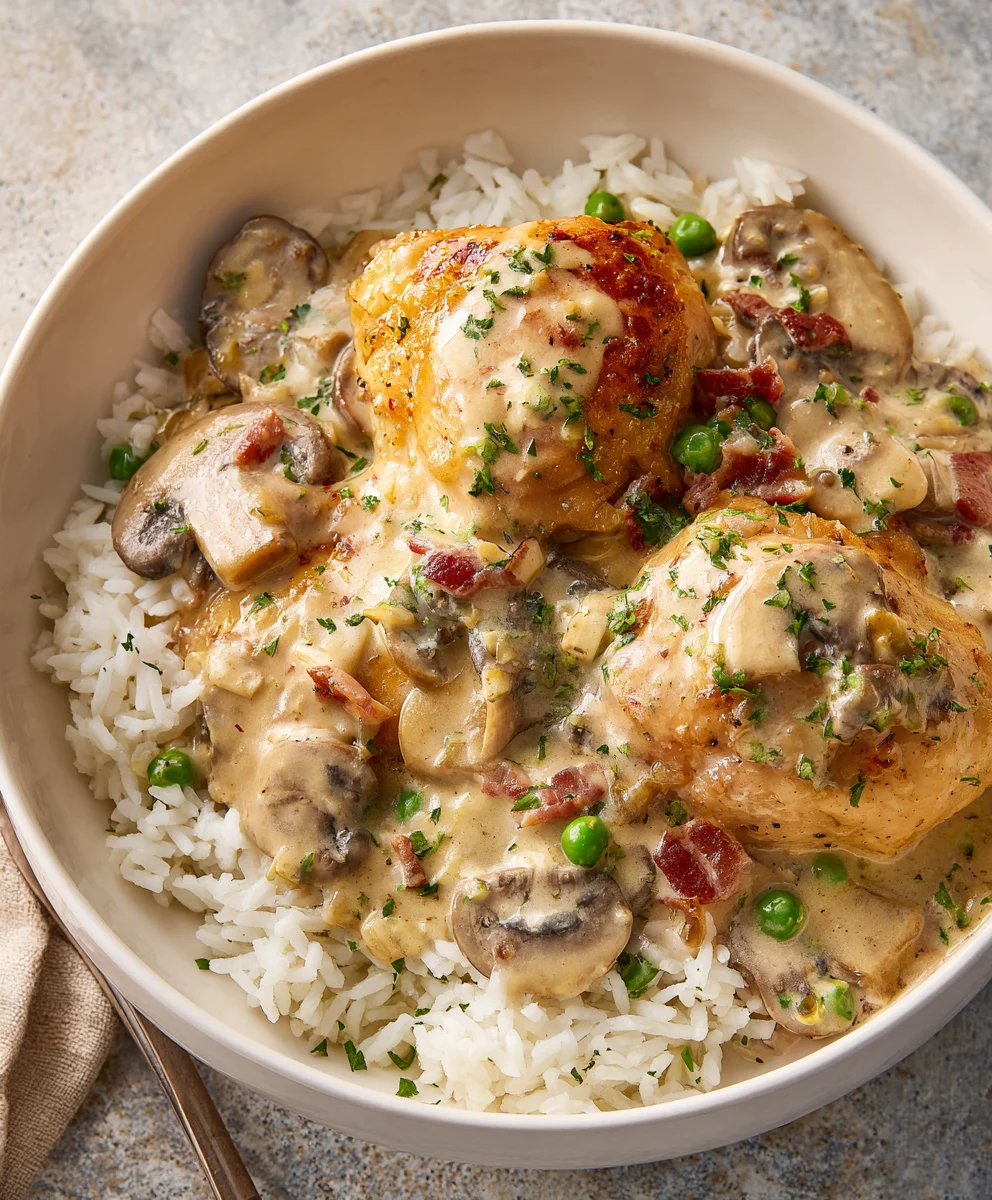 Creamy Garlic Parm Chicken Pasta: Ultimate Craving!