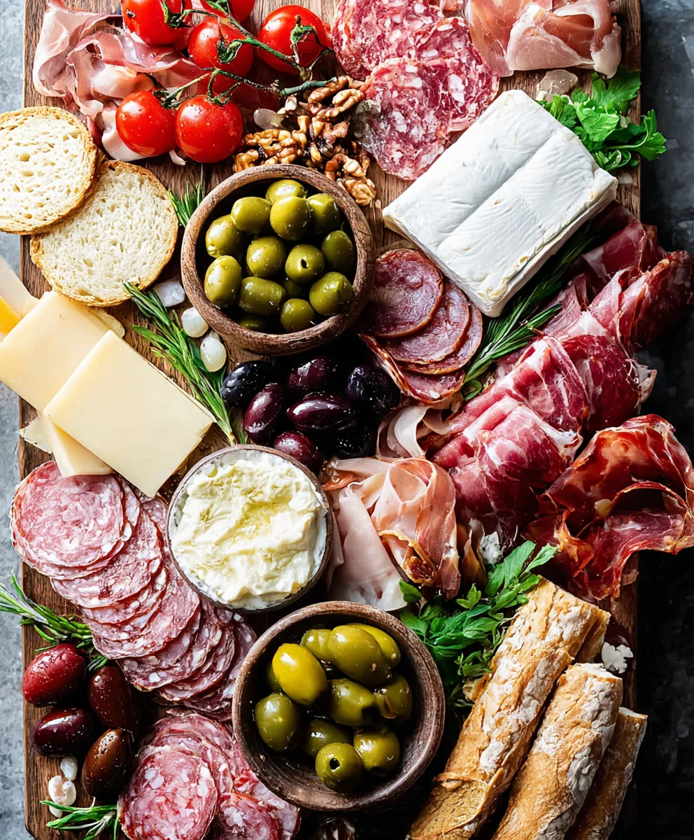 Easy Mediterranean Charcuterie Board – Perfect Appetizer!