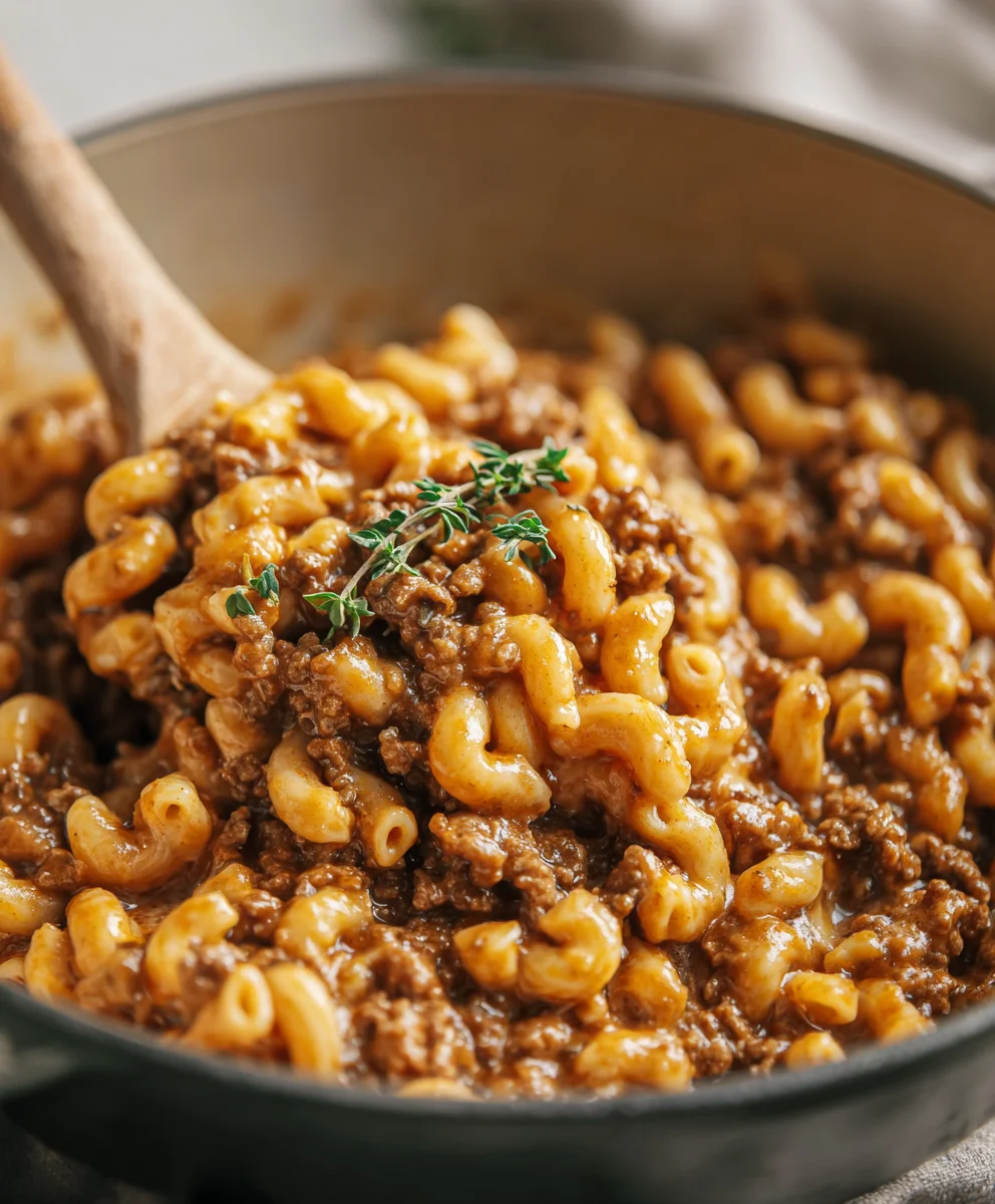 Homemade GF/DF Beef Hamburger Helper: Easy & Delicious!