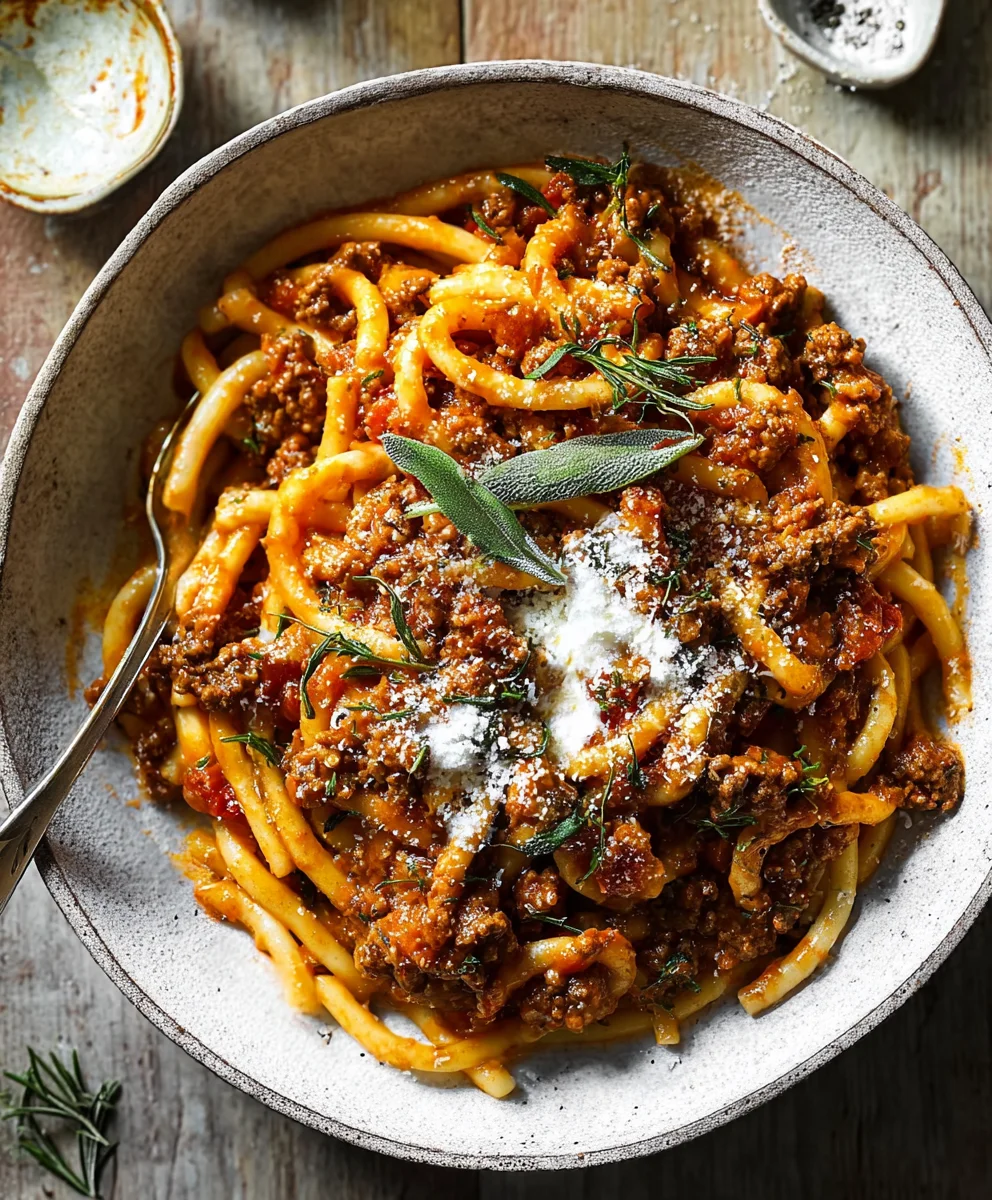 Hearty Pumpkin Beef Bolognese - Perfect Fall Dinner