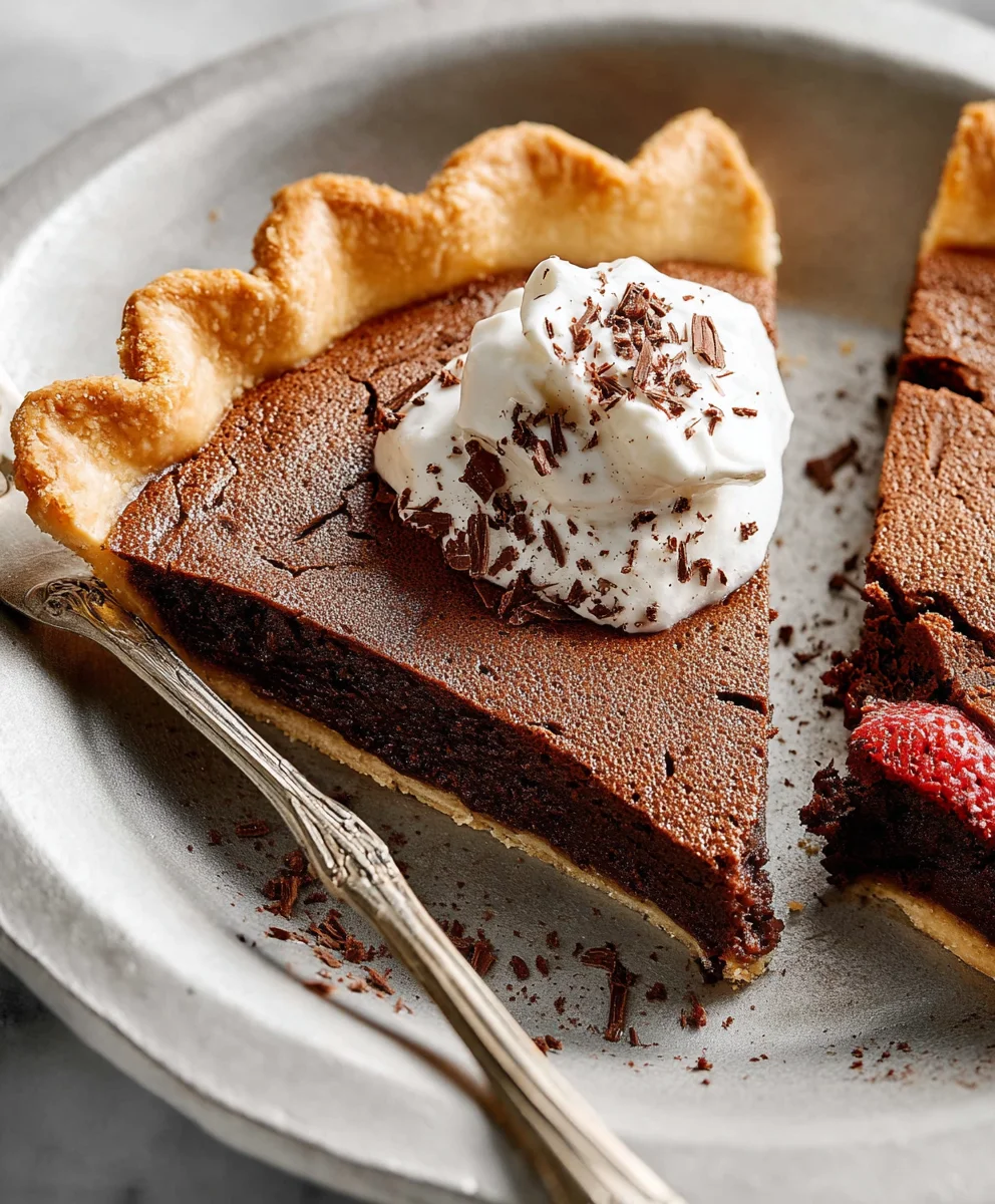 Decadent Chocolate Chess Pie Recipe - Easy & Rich Dessert