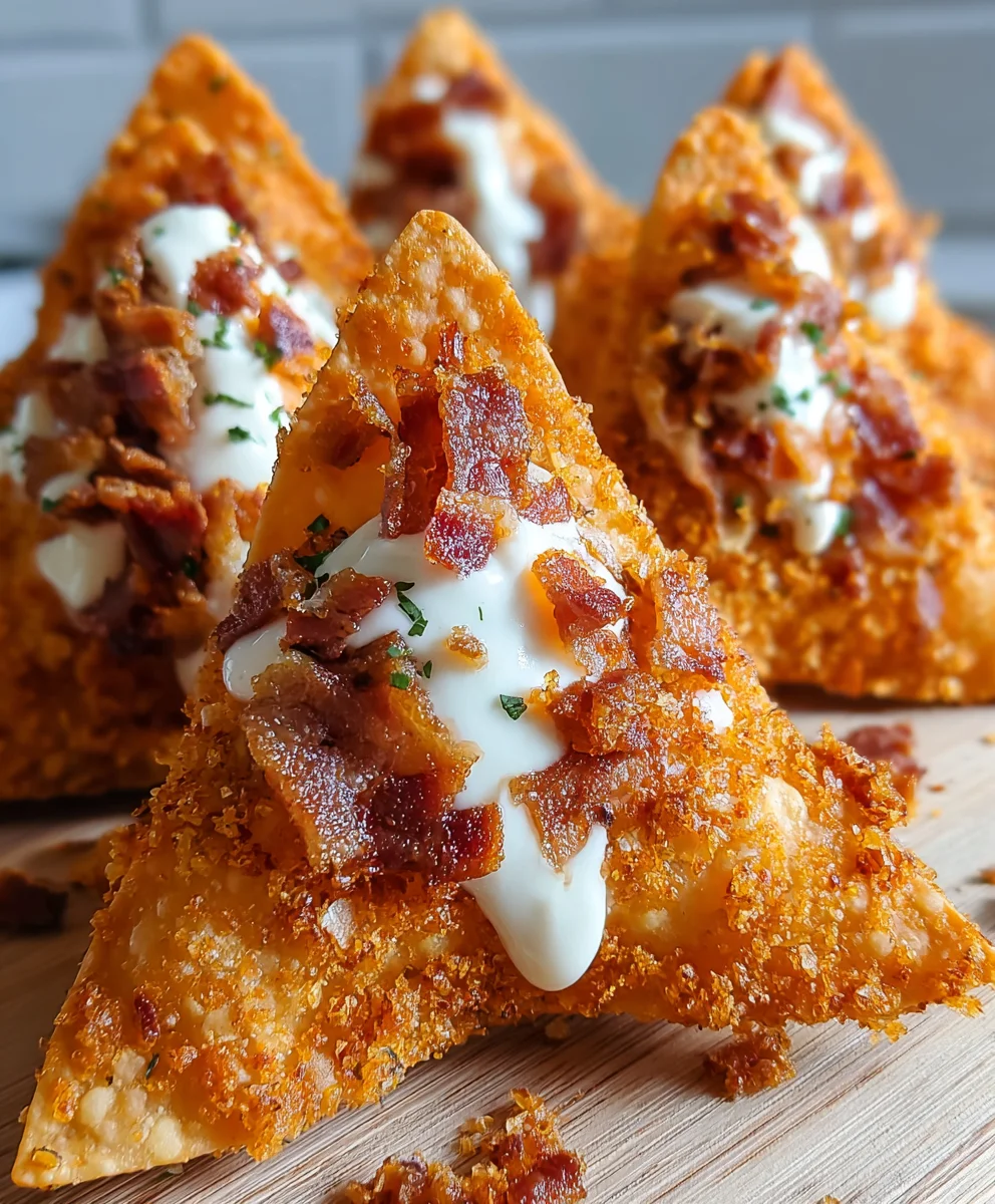 Loaded Cream Cheese Beef Bacon Stuffed Doritos!