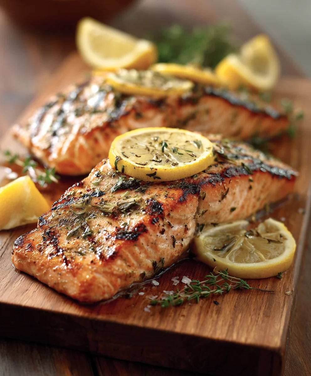 Perfect Grilled Salmon with Lemon: Quick & Healthy Dinner