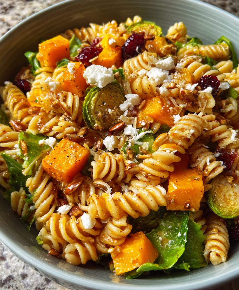 Fall Harvest Pasta Salad Recipe: Delicious & Easy!