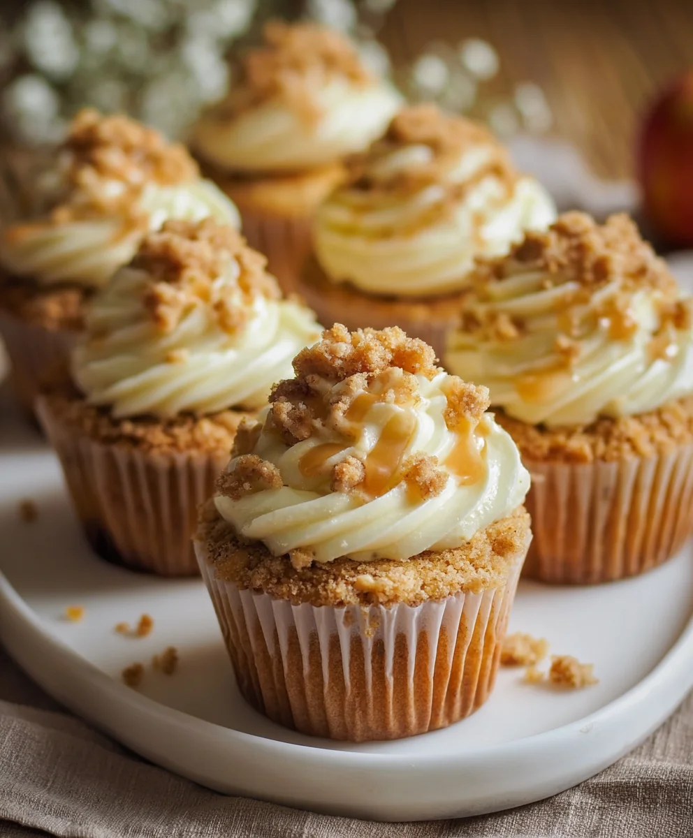 Ultimate Fall Apple Crisp Cupcakes: Perfect Handheld!