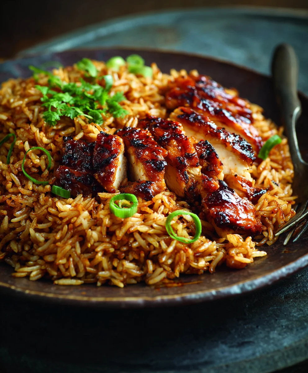 Amazing Honey BBQ Chicken Rice: Your New Favorite Dinner