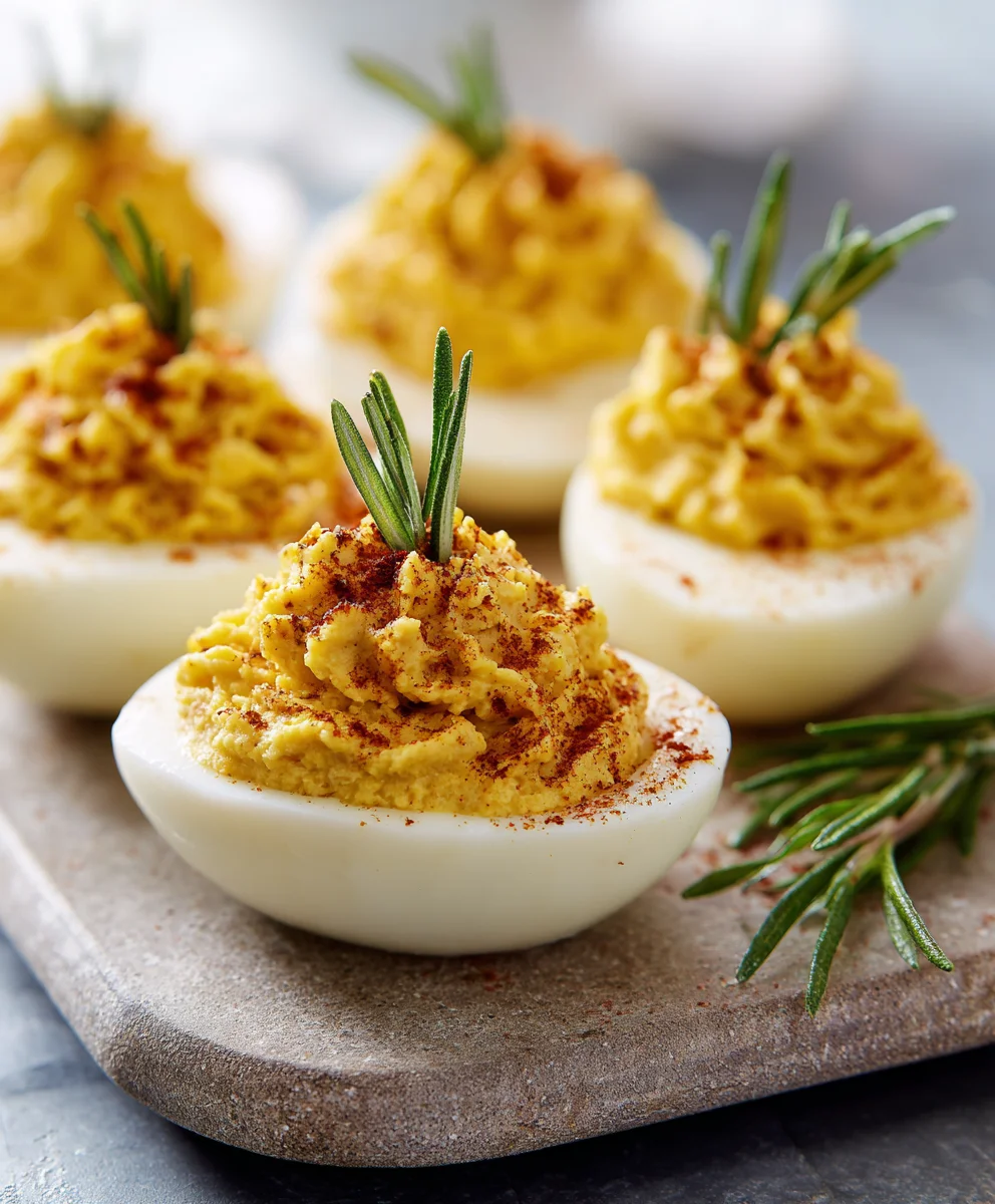 Thanksgiving Deviled Eggs: Festive Holiday Appetizer