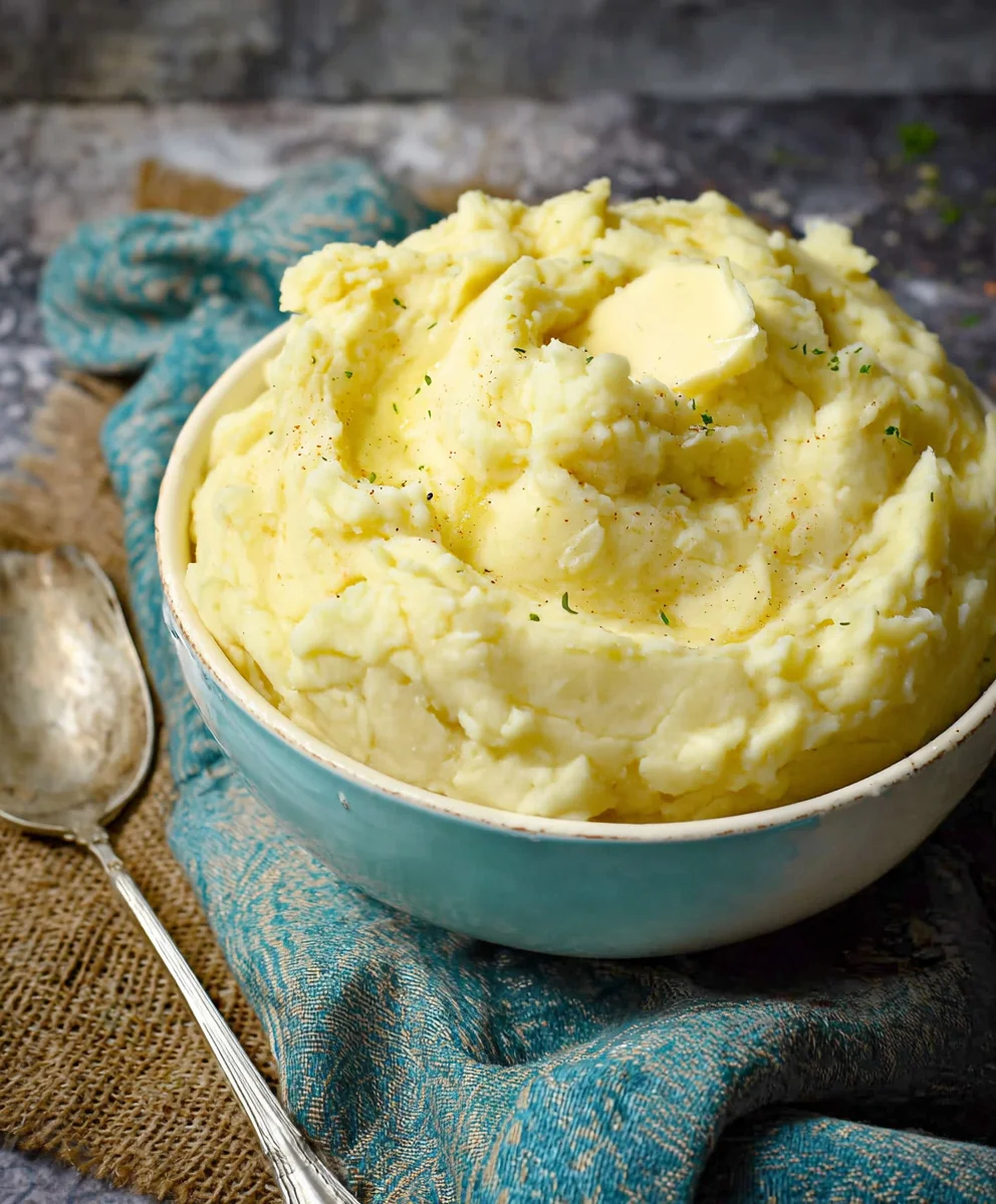 Creamy Garlic Mashed Potatoes Recipe – Easy & Delicious