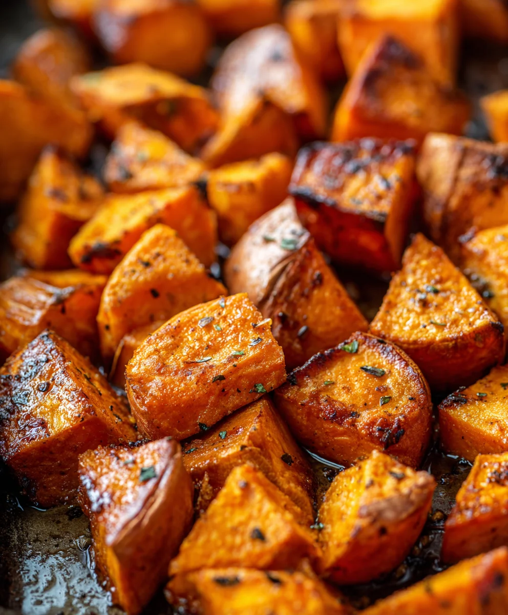 Garlic Butter Roasted Sweet Potatoes: Your New Favorite Side!