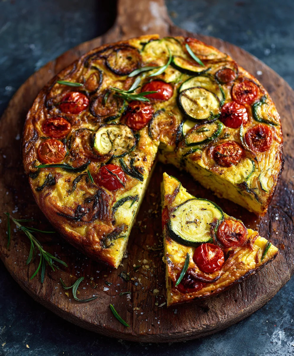 Breakfast Veggie Crinkle Cake: Easy, Healthy Morning Delight!