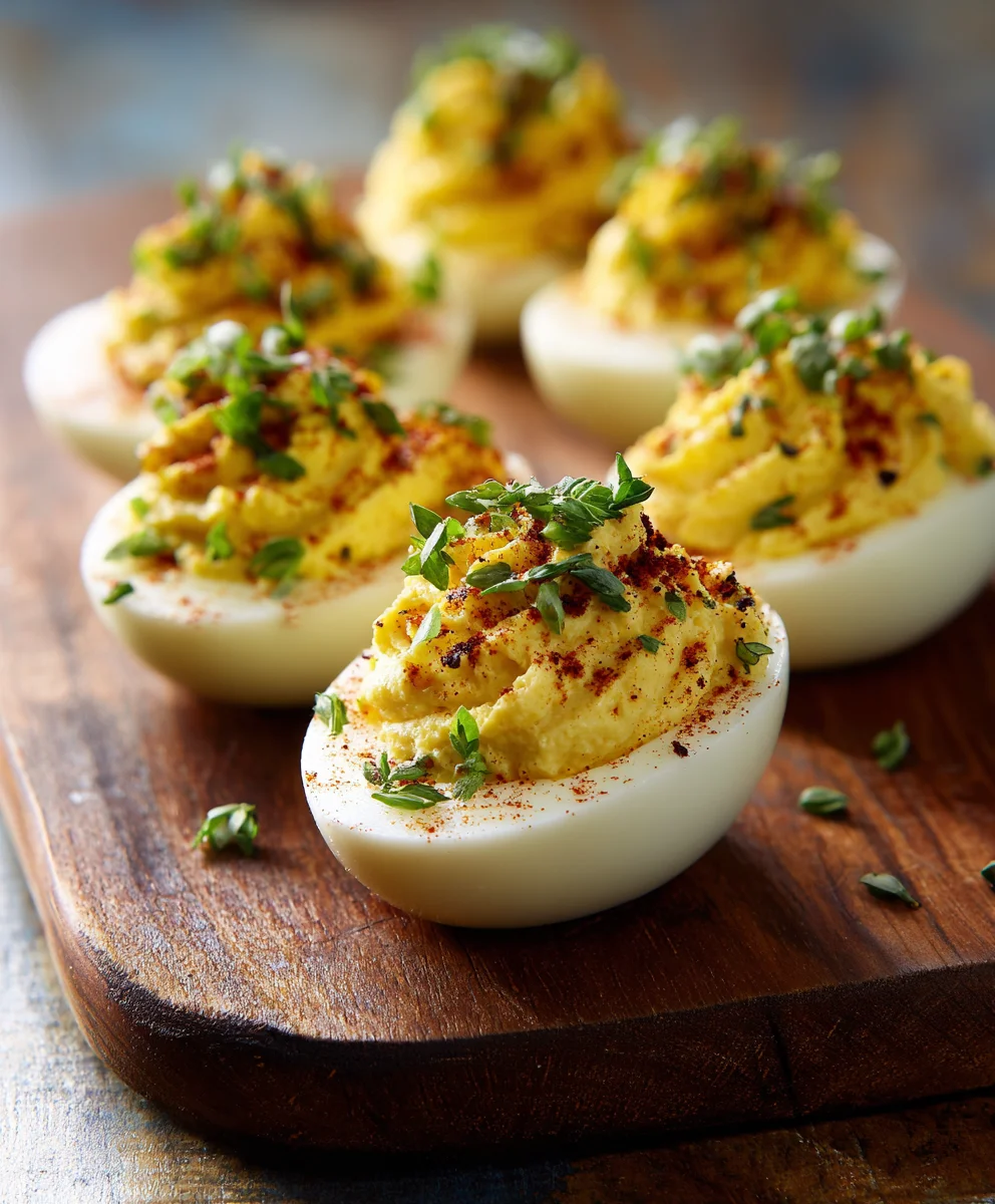 Thanksgiving Deviled Eggs: Festive Holiday Appetizer