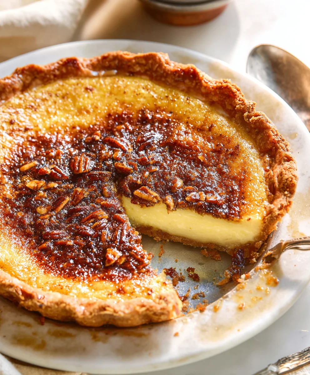 Heavenly Homemade Custard Pie: Creamy, Sweet, & Simple!