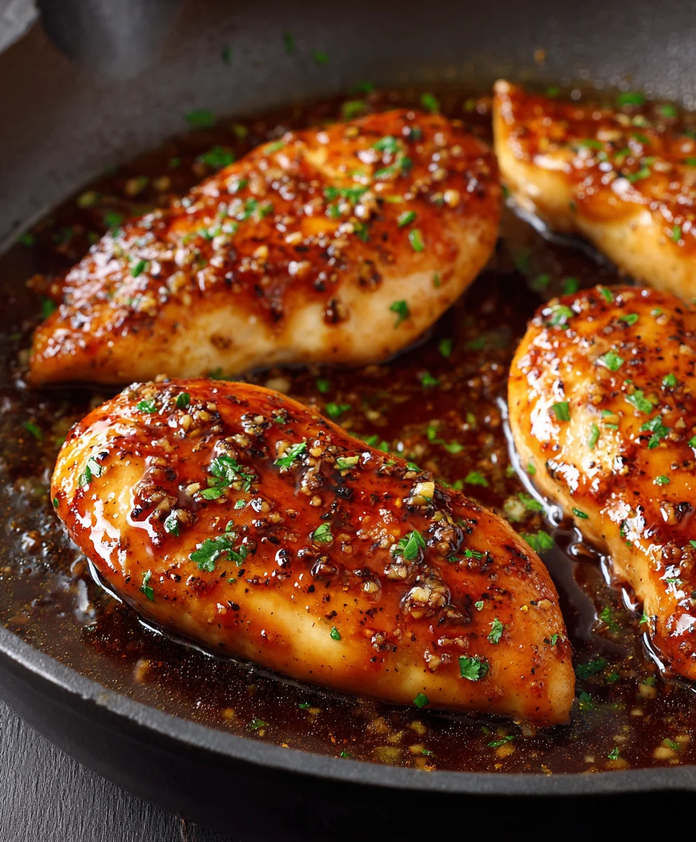 Easy Honey Garlic Chicken Breasts: Flavorful Dinner Idea