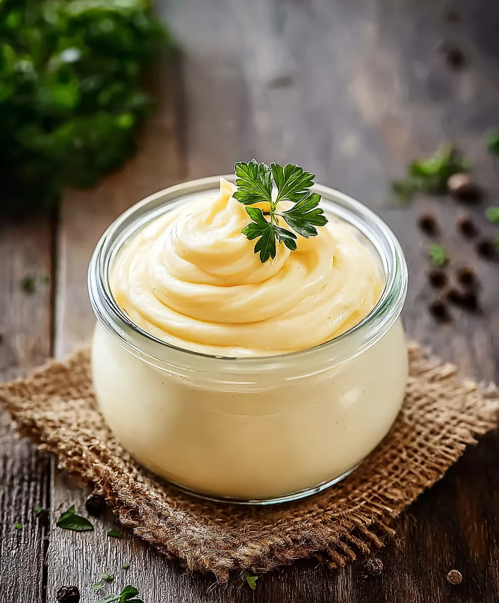 Homemade Mayonnaise: Silky Smooth & Flavorful Recipe!