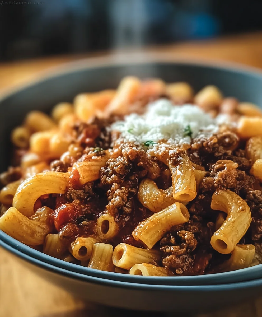 Delicious Homemade Beefaroni: Hearty Family Pasta Dinner