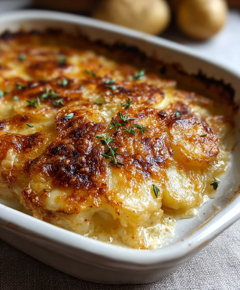 Cheesy Easy Potatoes Au Gratin: Perfect Comfort Side!