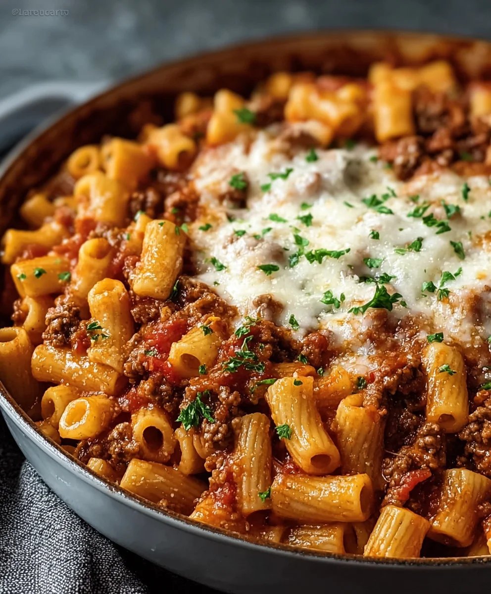 Delicious Homemade Beefaroni: Hearty Family Pasta Dinner