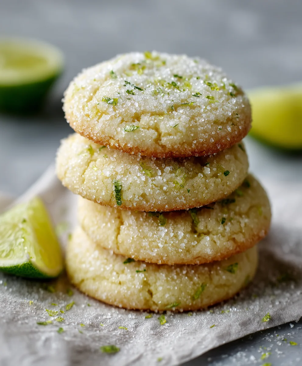 Irresistible Lime Sugar Cookies Recipe: Zesty Citrus Delight