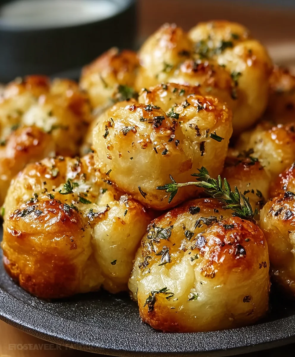 Mini Garlic Monkey Breads: Easy & Delicious Pull-Apart Fun!