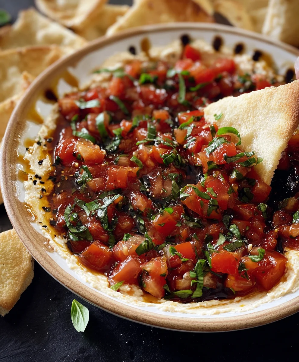 Easy Bruschetta Dip Recipe - Crowd-Pleaser