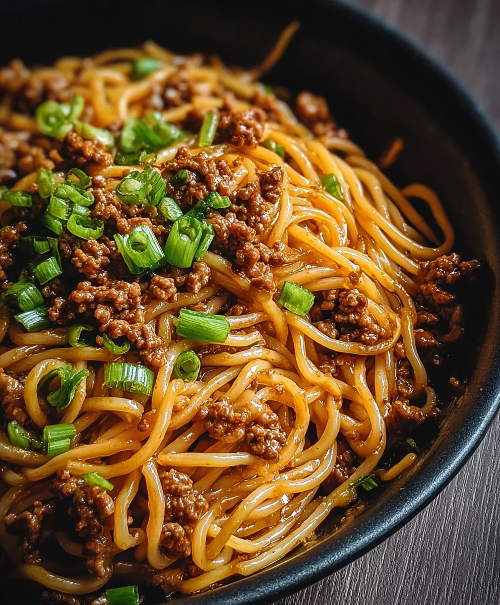 Easy Asian Beef Noodles Quick Weeknight Meal
