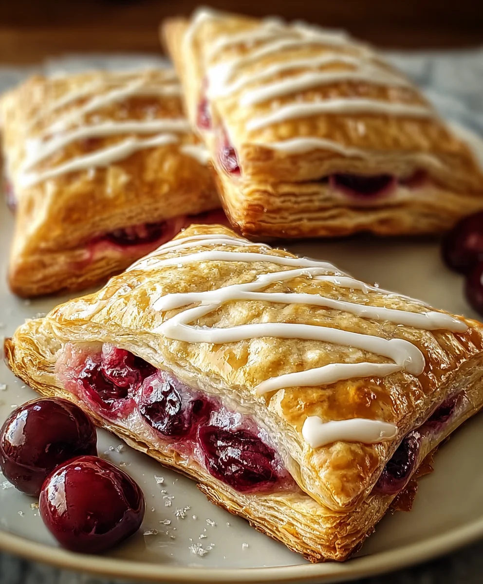 Easy Cherry Turnovers- Quick & Delicious Pastry Treat