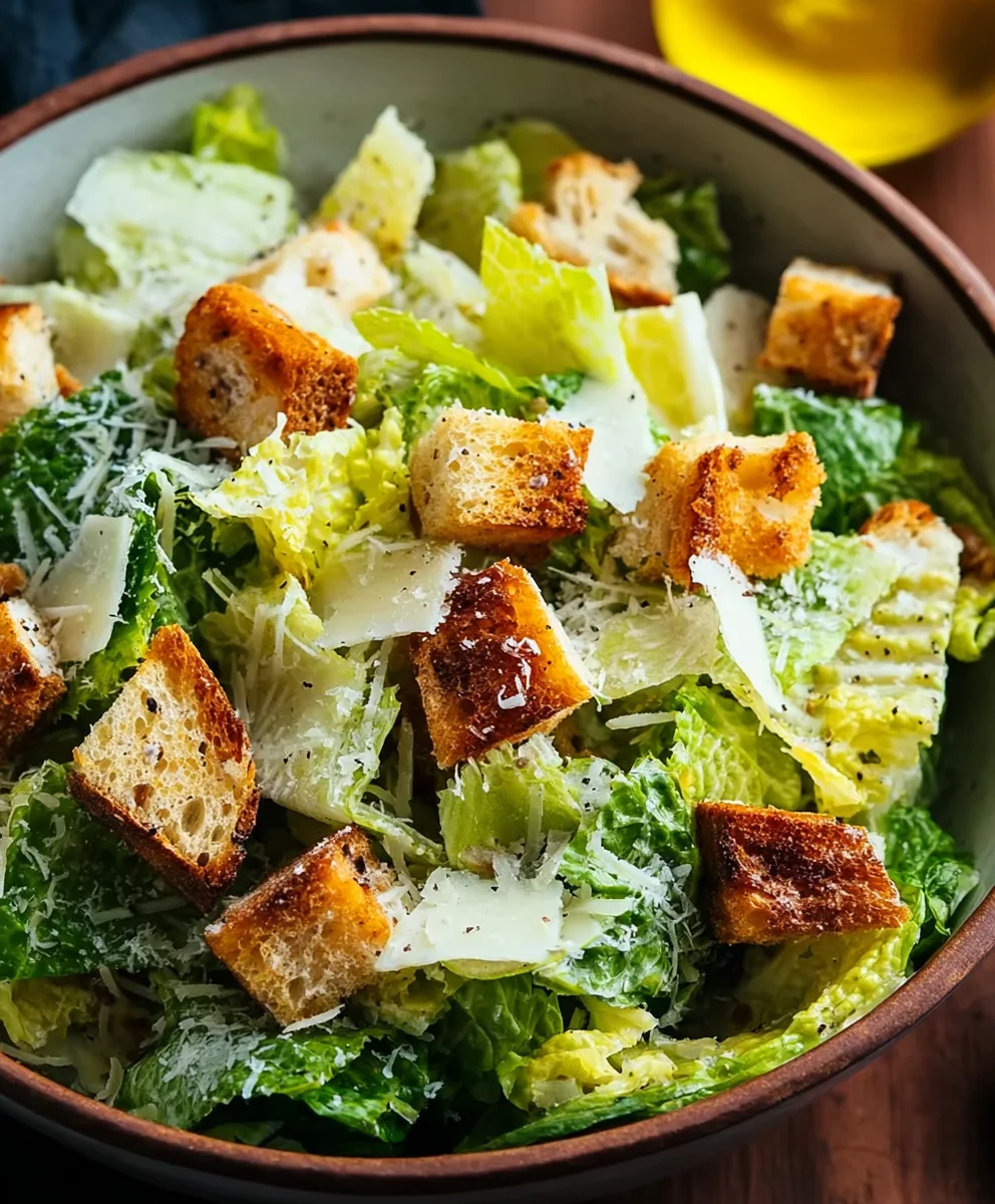 Classic Caesar Salad Croutons-Crispy & Delicious