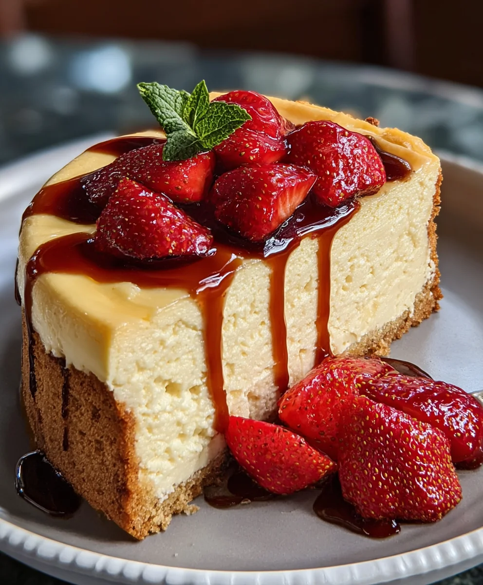 Cheesecake with Pound Cake Center-Decadent Dessert