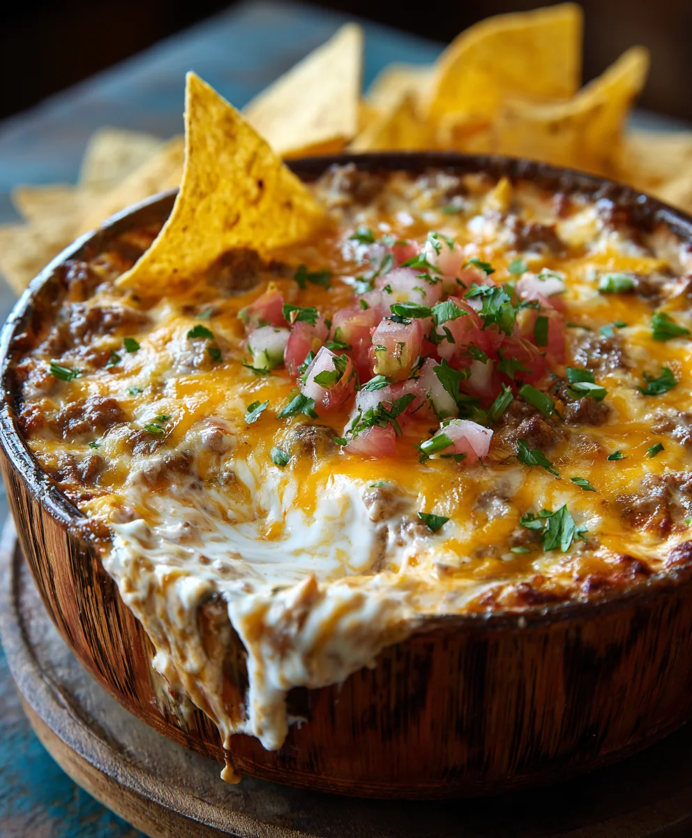 Texas Trash Dip-Gooey Cheesy Party Favorite Recipe