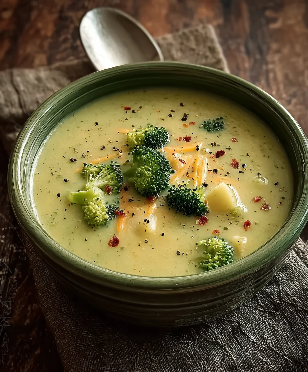 Creamy Broccoli Potato Soup - Hearty & Easy Recipe