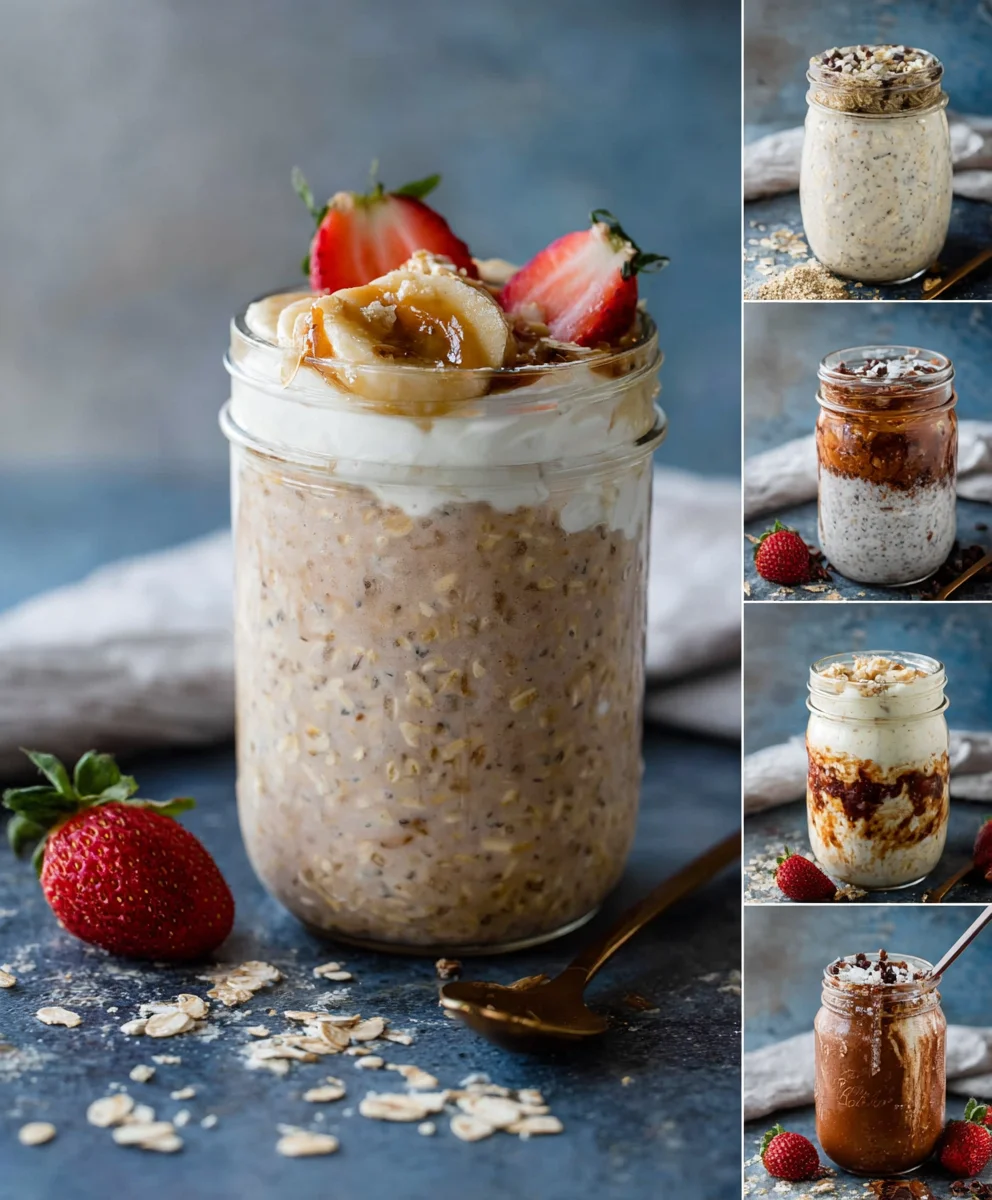 Easy Overnight Oats Base Recipe - Flavor Ideas