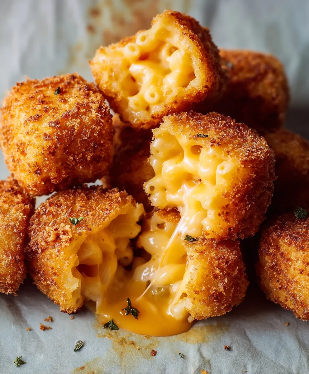 Crispy Fried Mac and Cheese Bites-Ultimate Comfort Food