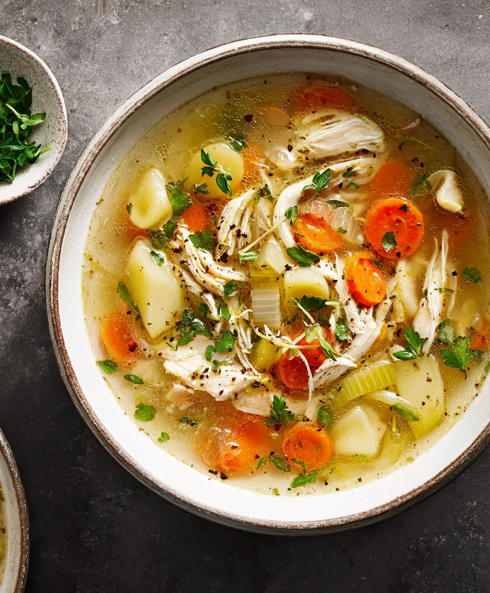 Ultimate Chicken Soup-Comfort In A Bowl