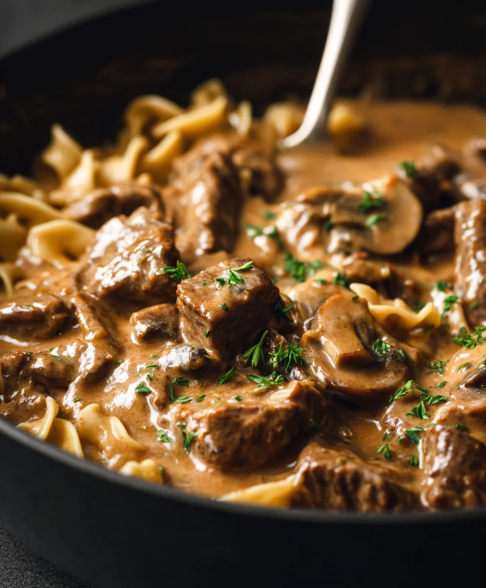 Gordon Ramsay Beef Stroganoff-Restaurant Quality at Home