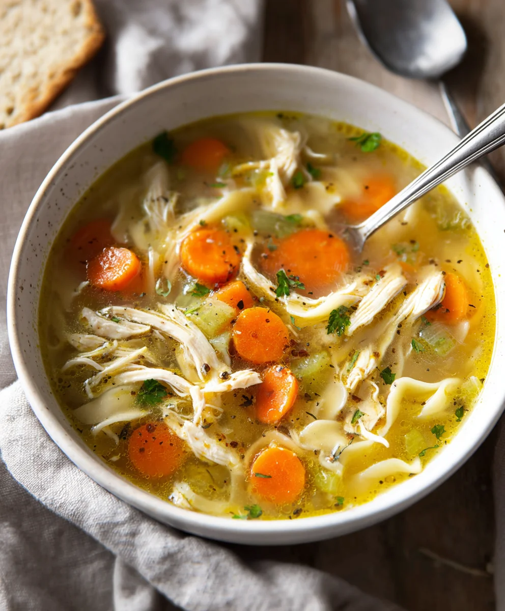 Easy Homemade Chicken Soup Recipe - Comforting & Delicious