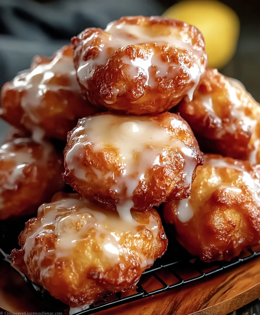 Easy Baked Apple Fritters- Delicious Fall Treat