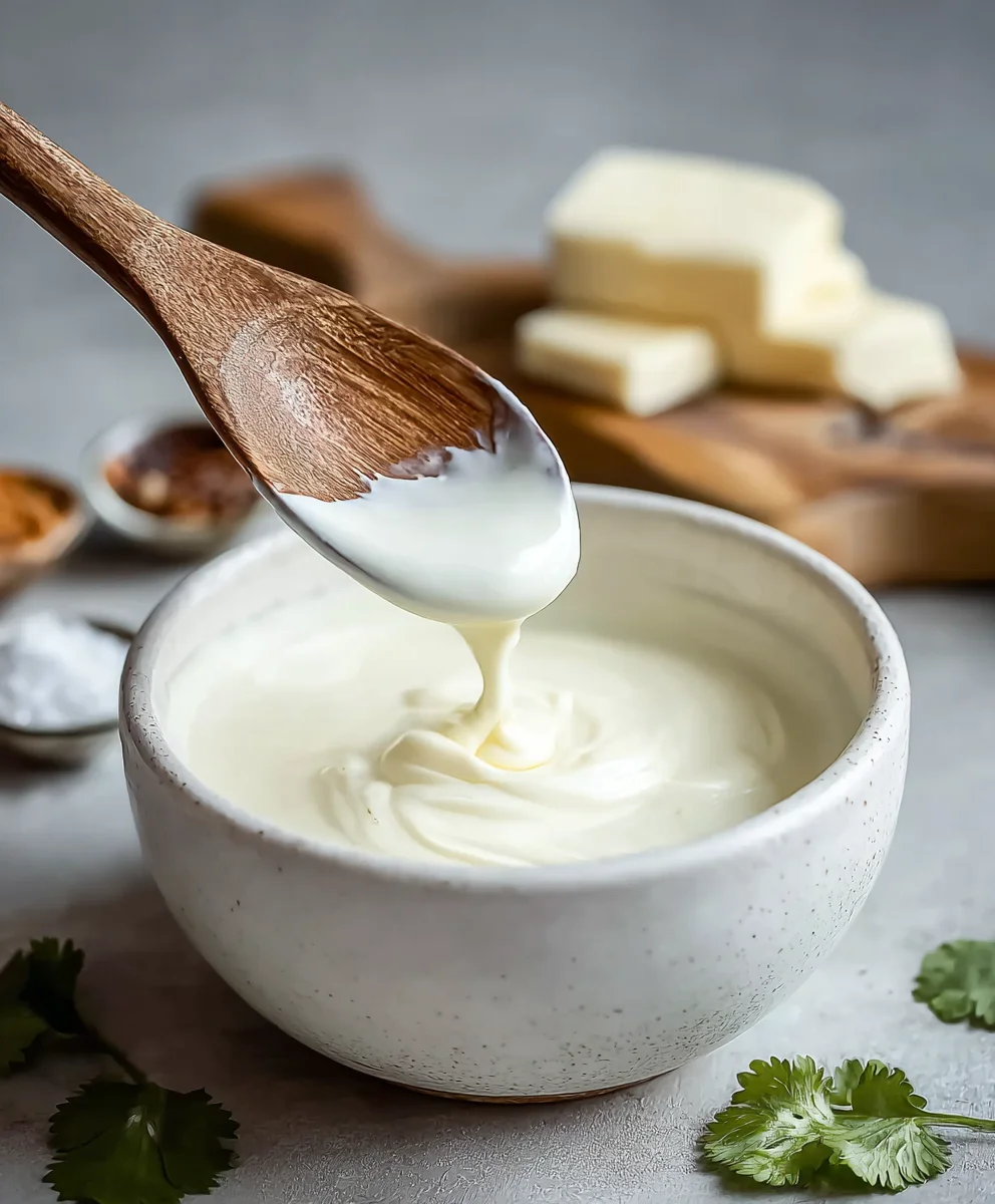 Easy Authentic Mexican Crema Recipe- Creamy & Rich