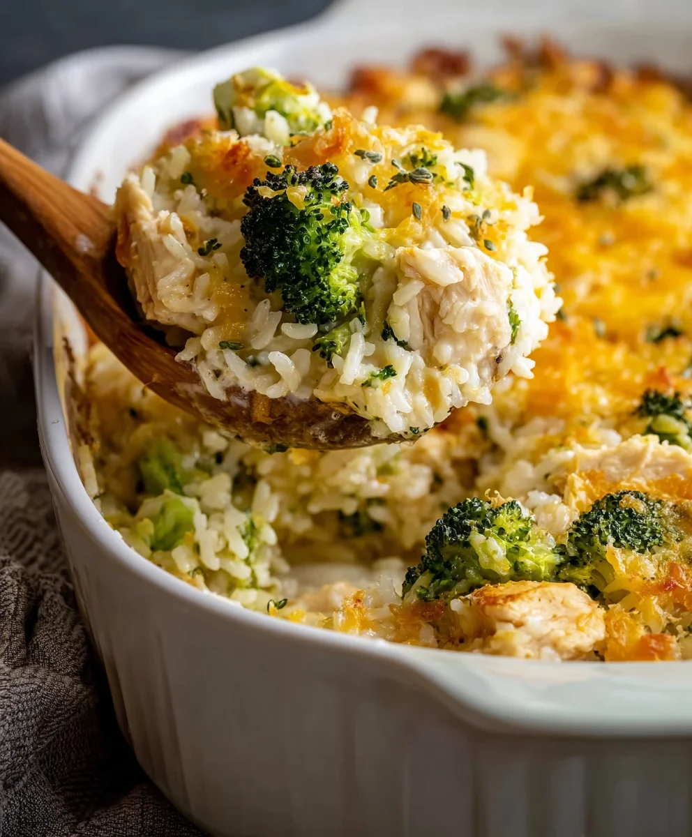 Easy Chicken and Rice Casserole- Comfort Food Classic