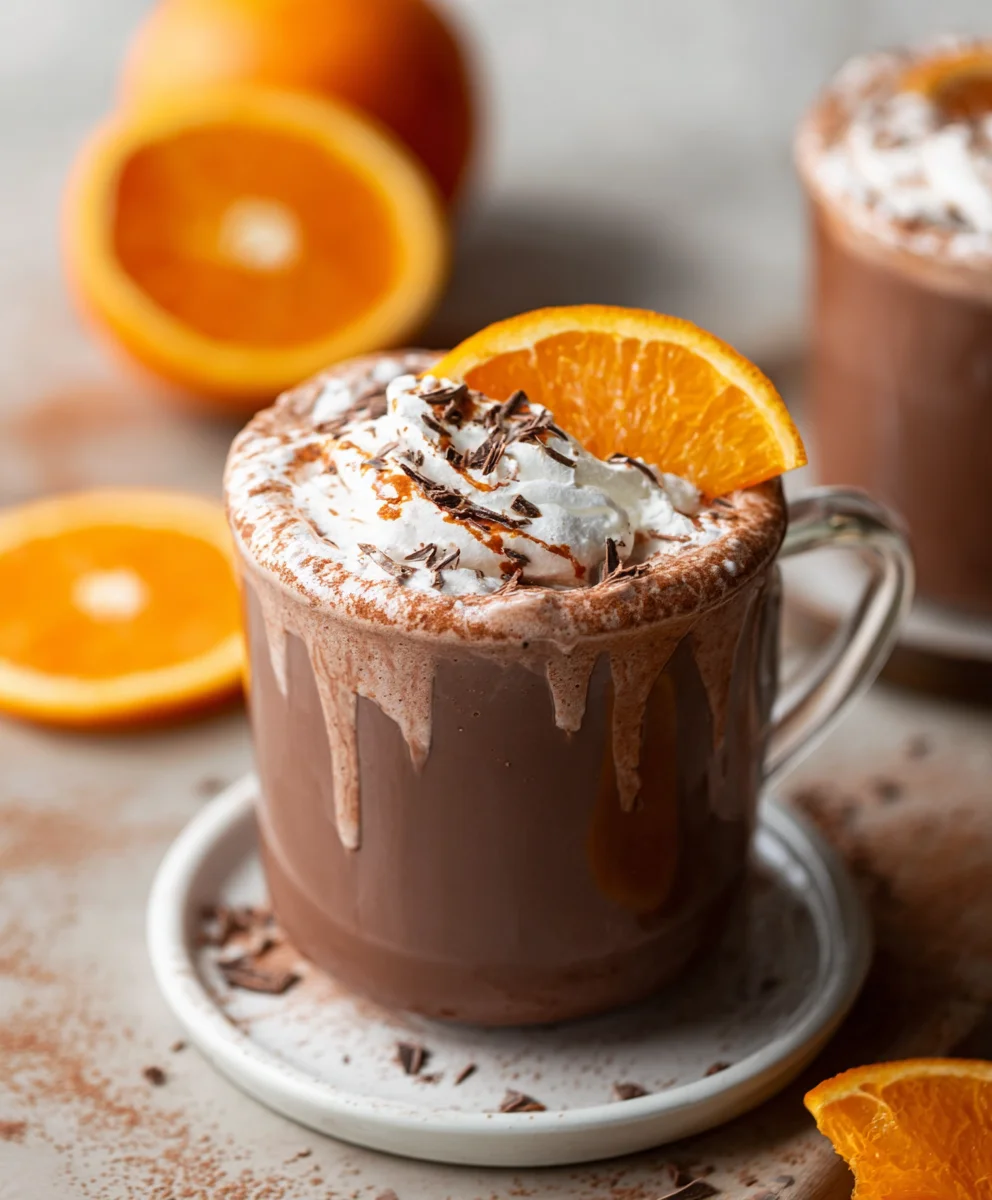 Zesty Orange Hot Chocolate- Ultimate Comfort Drink