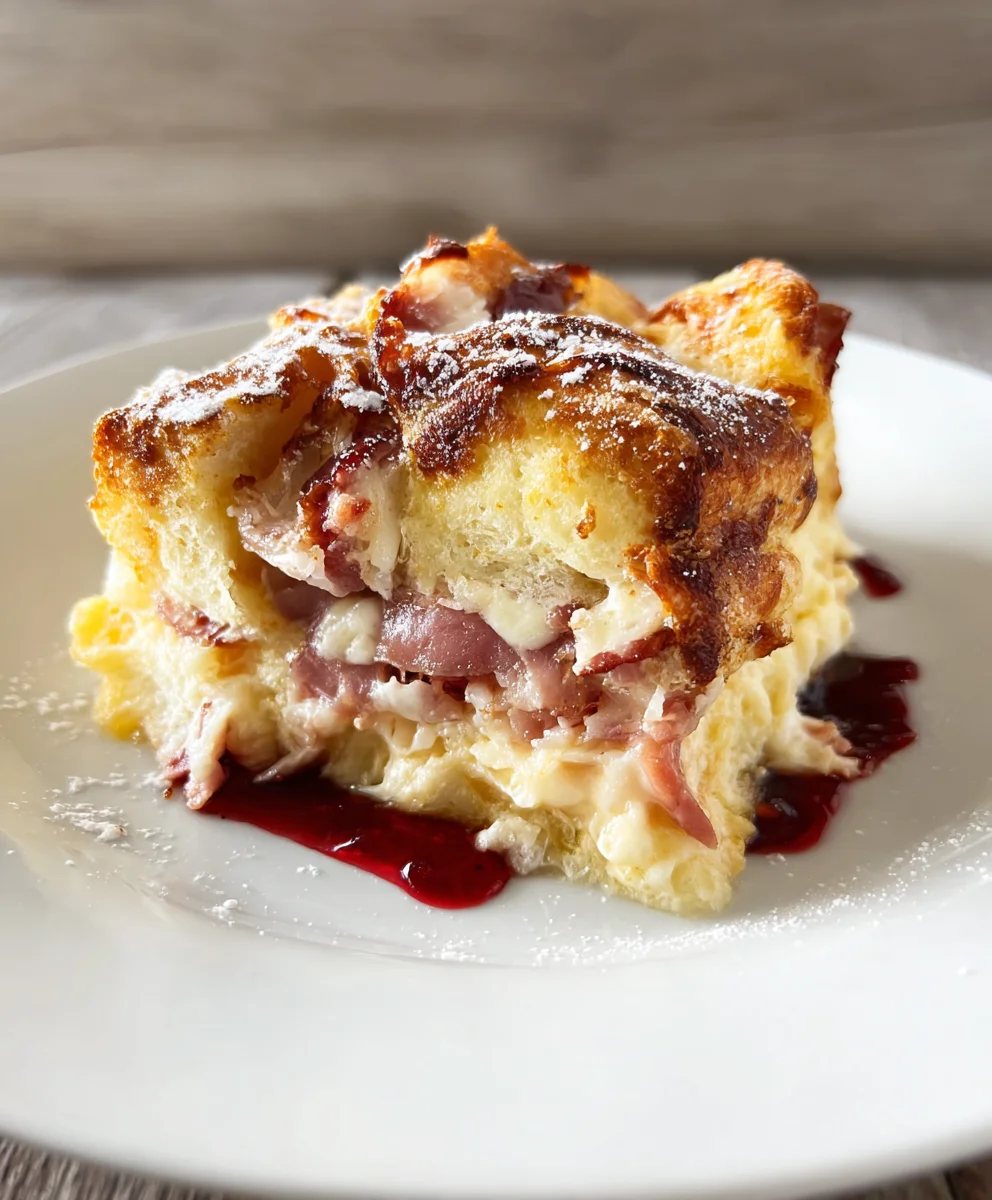 Easy Monte Cristo Breakfast Casserole Recipe