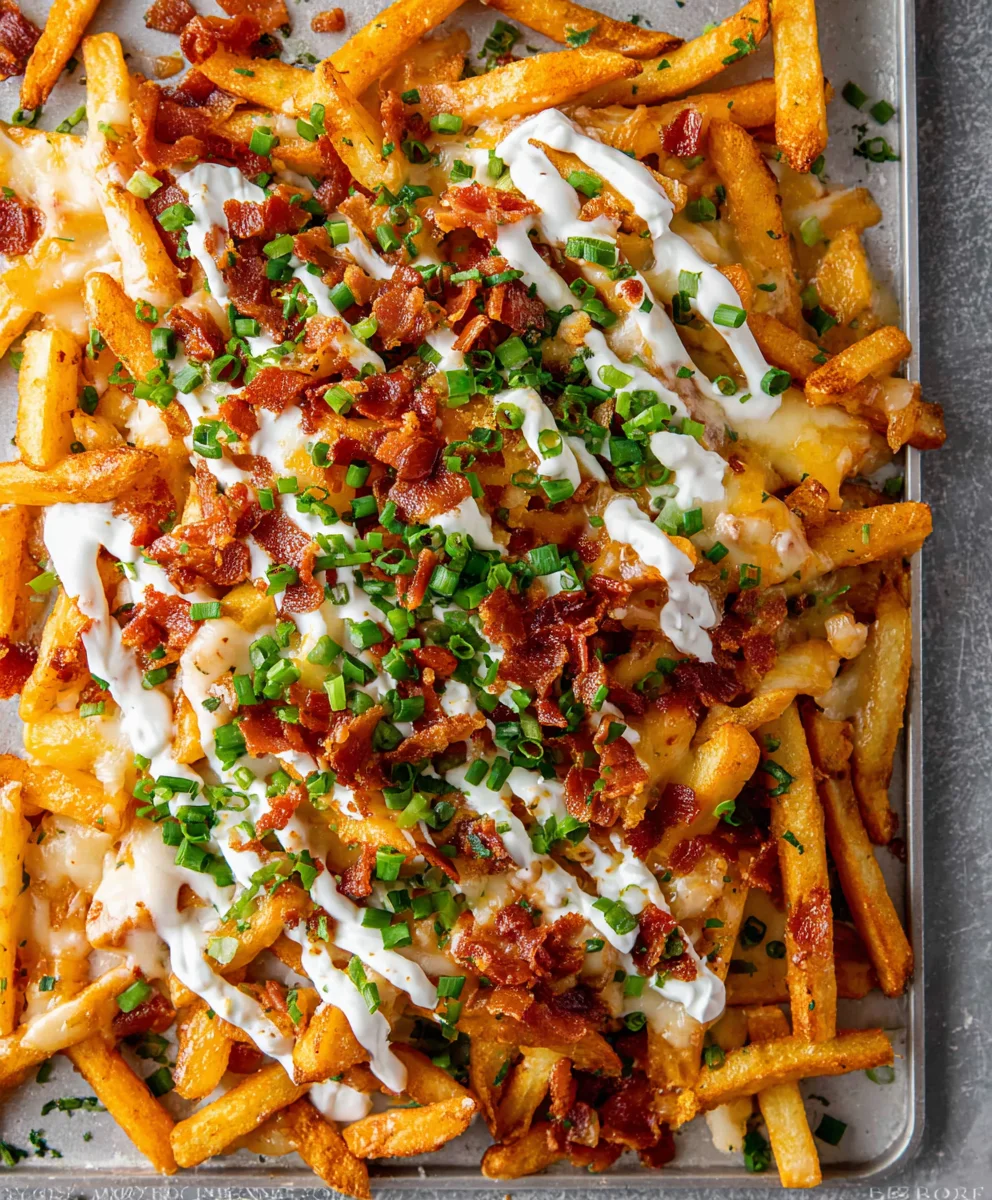Loaded Fries Recipe-Ultimate Beef Topping