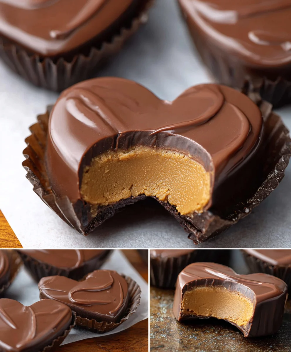 Chocolate Peanut Butter Vnon-alcoholic alentine's Heart Non-Non-Non-Alcoholic Alternativeic